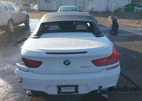 2014 BMW 650I z USA, uszkodzony, nr VIN WBAYP9C56ED168927